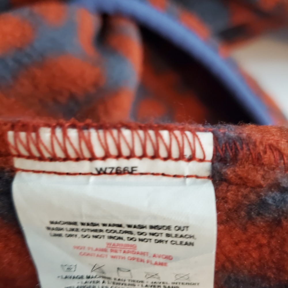 Vintage 1995 Patagonia Island Block Copper Synchilla Snap-T Fleece XL Canada 90s - Picture 7 of 15